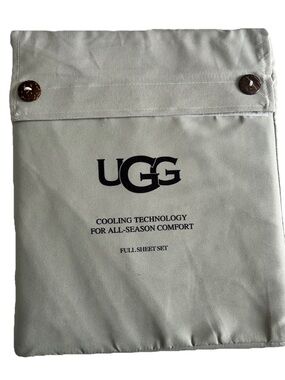 UGG Alahna Mineral Full Sheet Set Cooling Technology For Comfort NEW